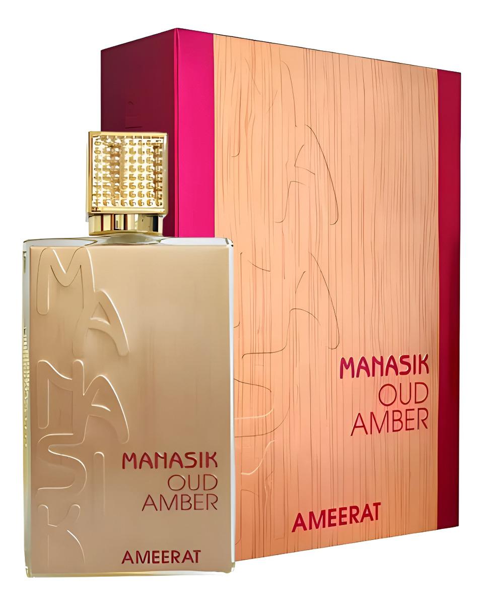 Manasik Oud Amber Ameerat 100ml Unisex Arabic Perfume EDP Original Boxed