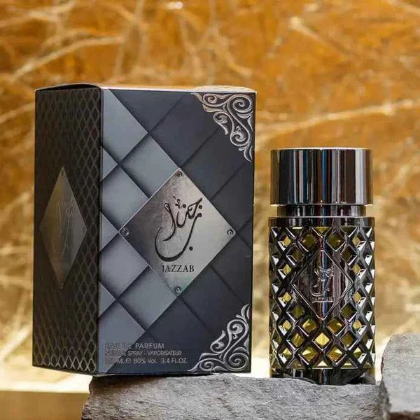 Jazzab Silver Perfume Al Zaafaran Arabian Fragrance Attar Eau de Parfume 100ml