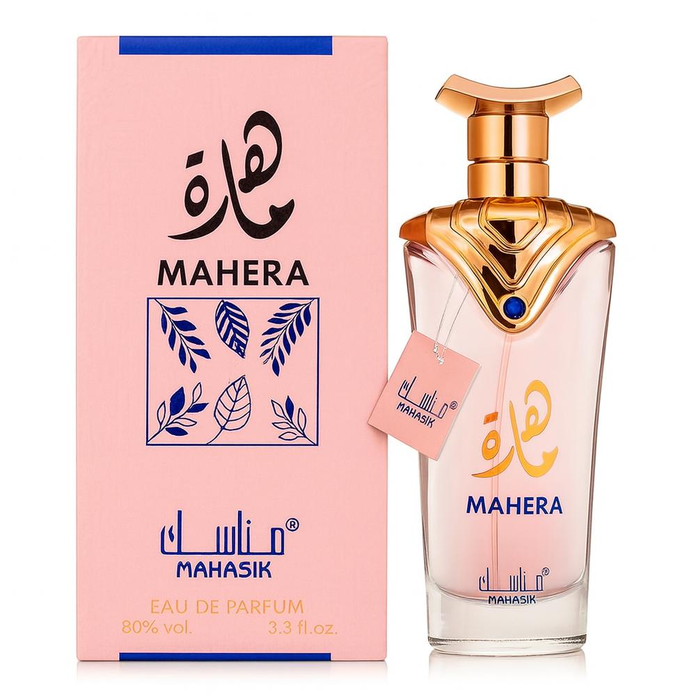 Manasik Mahera Perfume 100ml Unisex Eau De Parfum Oud Vanilla Rose Gift Boxed
