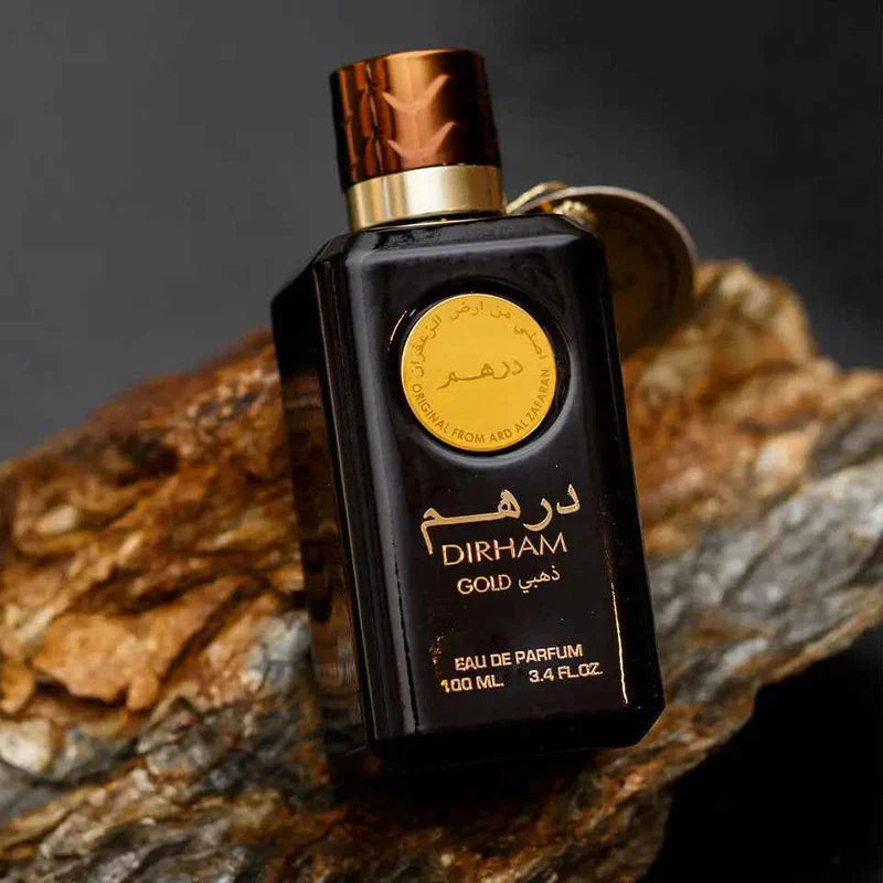 Ard Al Zaafaran Dirham Gold 100ml Unisex Arabian Perfume UAE Oud Authentic Attar