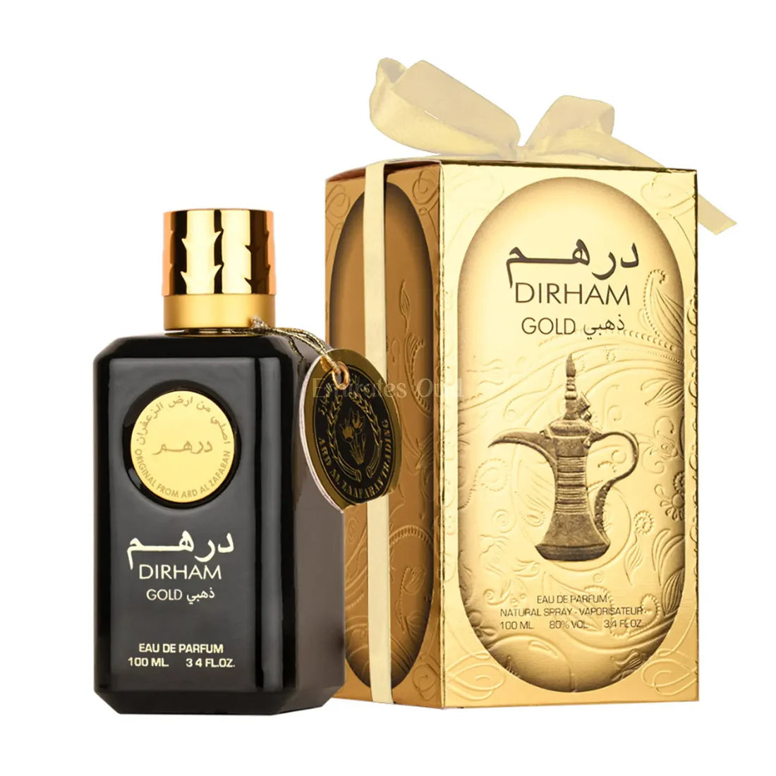 Ard Al Zaafaran Dirham Gold 100ml Unisex Arabian Perfume UAE Oud Authentic Attar