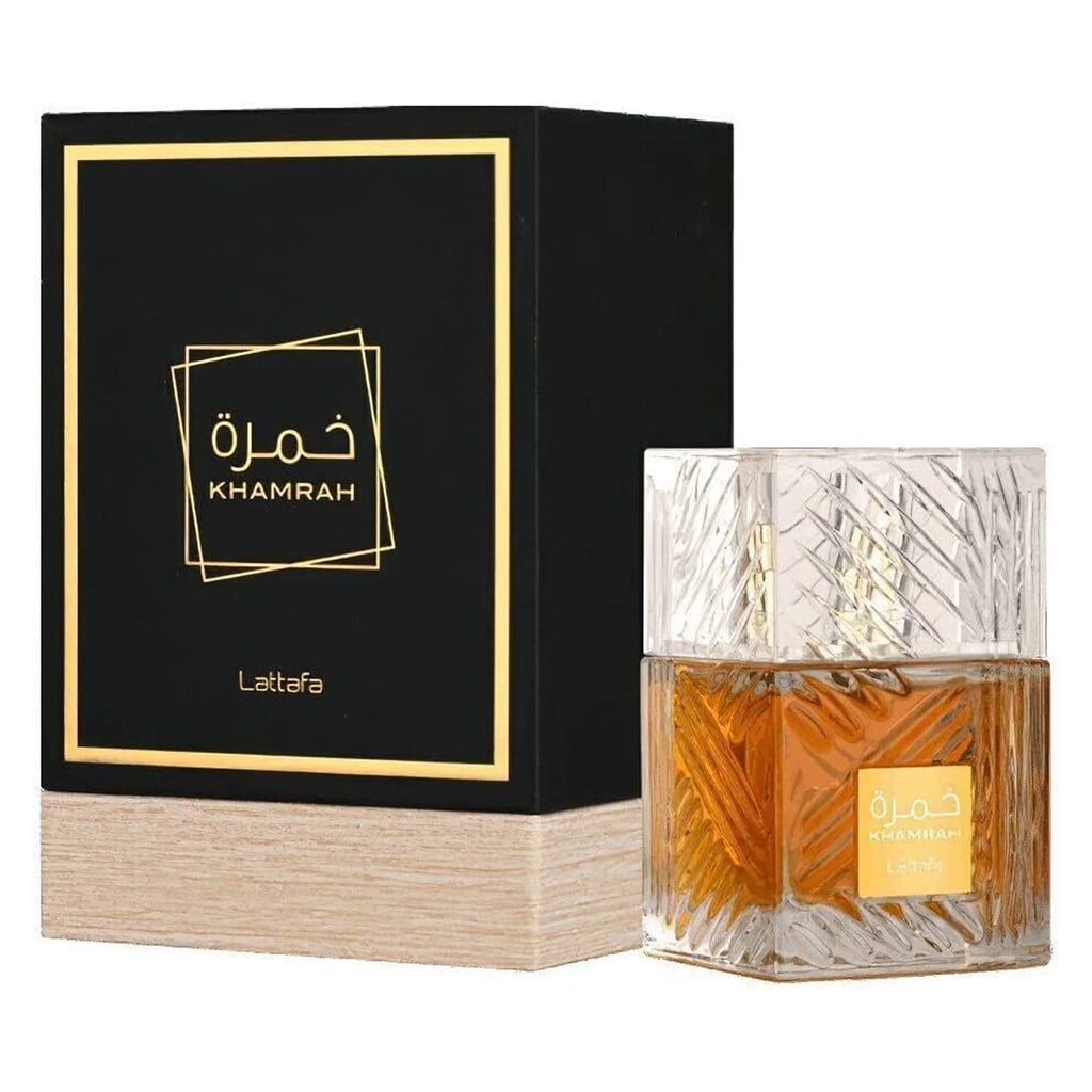 Lattafa Khamrah Eau De Parfum 100ml Authentic Unisex Arabian Fragrance UAE