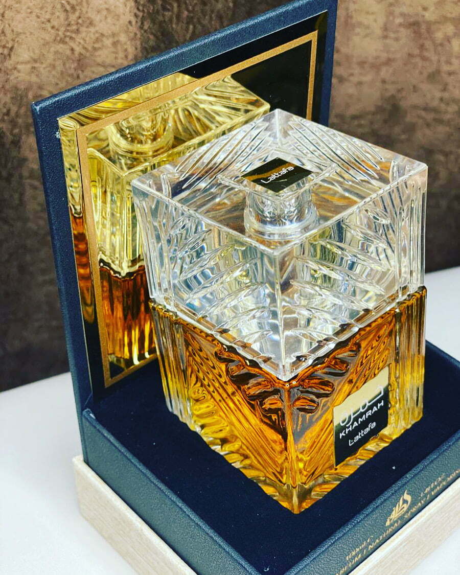 Lattafa Khamrah Eau De Parfum 100ml Authentic Unisex Arabian Fragrance UAE