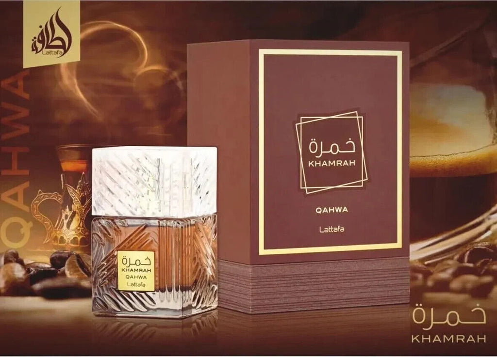 Lattafa Khamrah Qahwa Eau De Parfum 100ml Authentic Unisex Arabian Fragrance