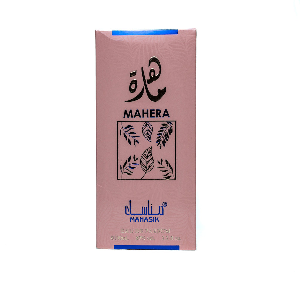 Manasik Mahera Perfume 100ml Unisex Eau De Parfum Oud Vanilla Rose Gift Boxed